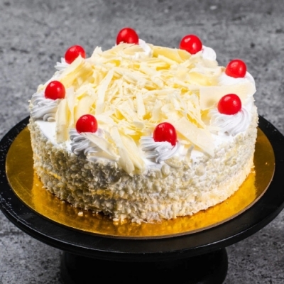 White Forest Cake